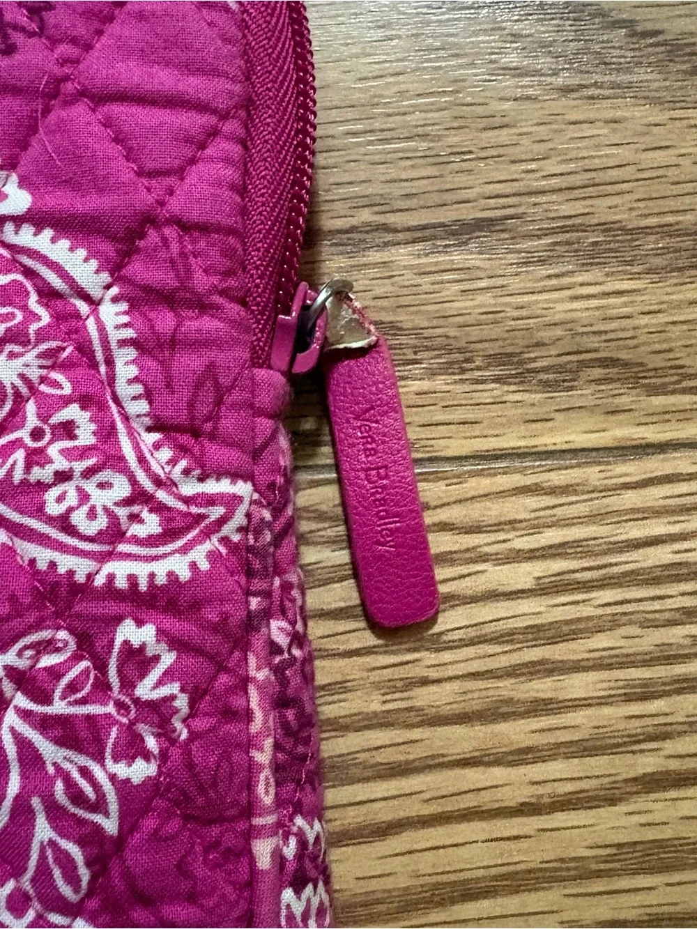 Vera Bradley Pink Paisley Laptop Tablet Case Cover Quilted